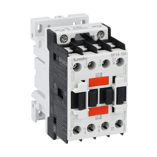 Contattore 1nc ac3 24vac - 3p+1nc, 9a
