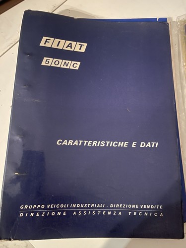 Libretto fiat autocarro 50nc - libretto,