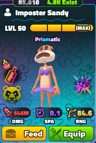 Imposter sandy - imposter,