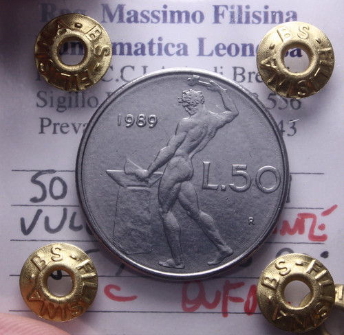 Italia lire vulcano - 50,